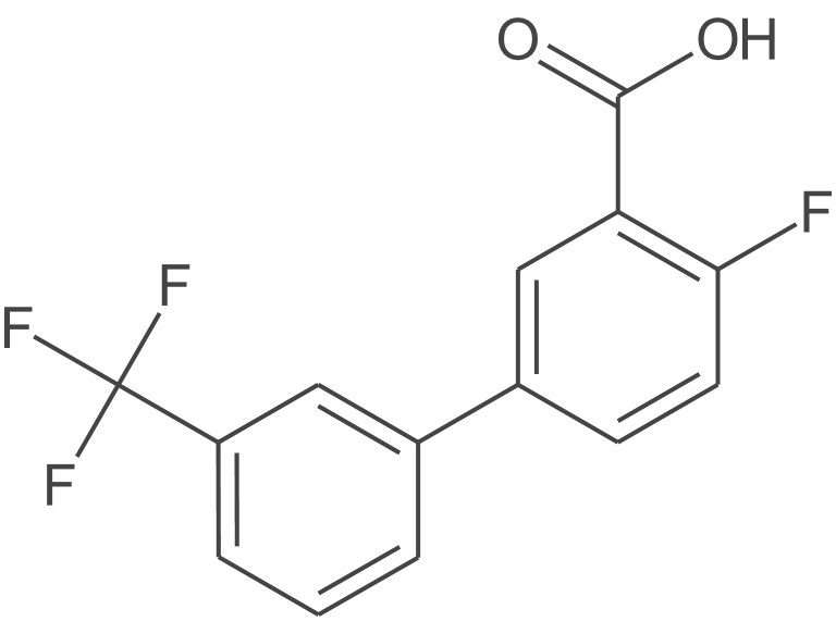 2-氟-5-(3-三氟甲基苯基)苯甲酸