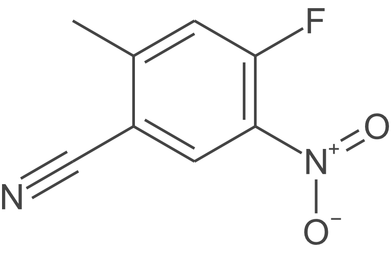 4-氟-2-甲基-5-硝基苯腈