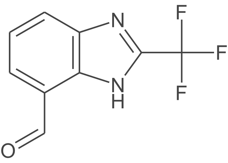 2-(三氟甲基)-1H-苯并[d]咪唑-7-甲醛