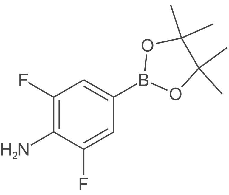 2,6-二氟-4-(4,4,5,5-四甲基-1,3,2-二氧硼杂环戊烷-2-基)苯胺