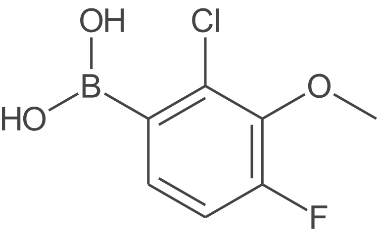 (2-氯-4-氟-3-甲氧基苯基)硼酸