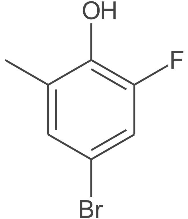 4-溴-2-氟-6-甲基苯酚