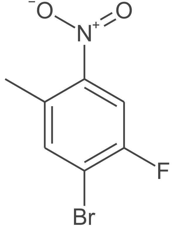 1-溴-2-氟-5-甲基-4-硝基苯
