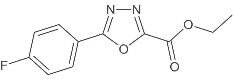 5-(4-氟苯基)-1,3,4-噁二唑-2-羧酸乙酯