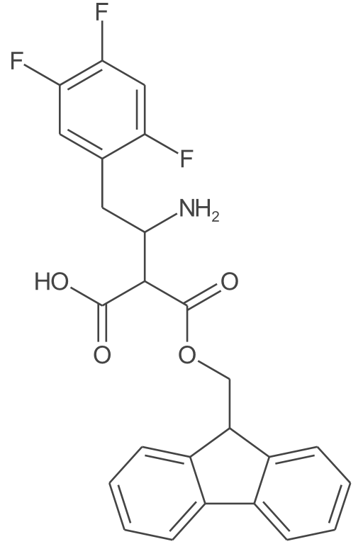 (S)-3-((((9H-芴-9-基)甲氧基)羰基)氨基)-4-(2,4,5-三氟苯基)丁酸
