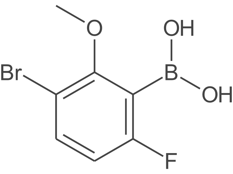 (3-溴-6-氟-2-甲氧基苯基)硼酸