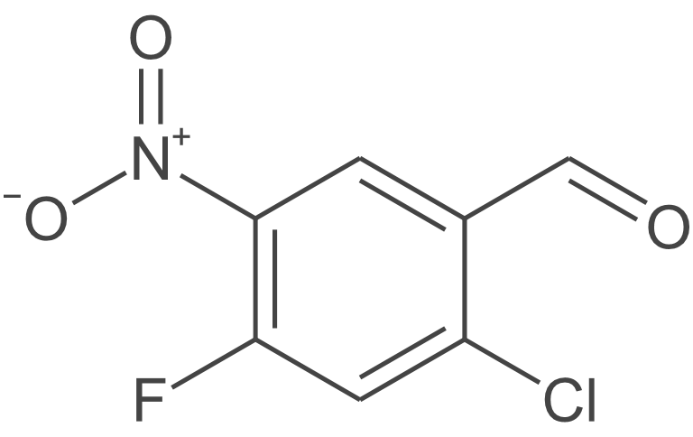 2-氯-4-氟-5-硝基苯甲醛