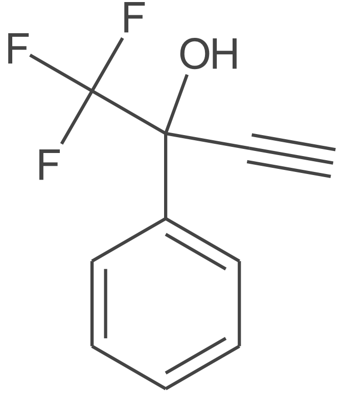 1,1,1-三氟-2-苯基丁-3-炔-2-醇