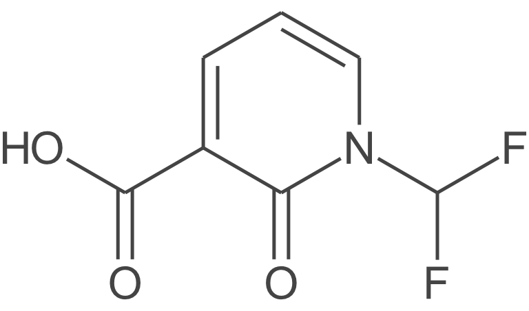 1-(二氟甲基)-2-氧代-1,2-二氢吡啶-3-羧酸