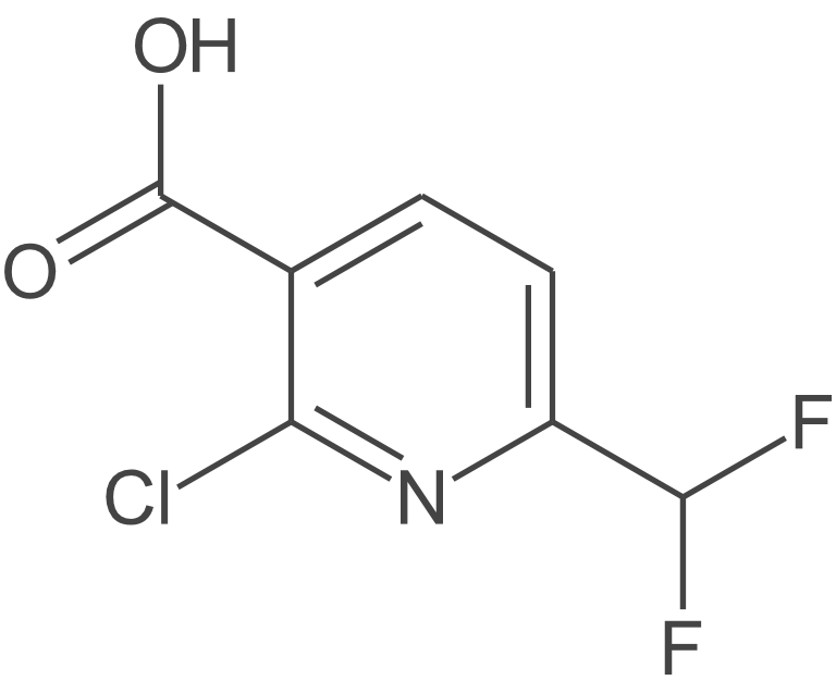 2-氯-6-(二氟甲基)烟酸