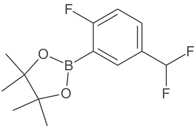 2-(5-(二氟甲基)-2-氟苯基)-4,4,5,5-四甲基-1,3,2-二氧硼烷