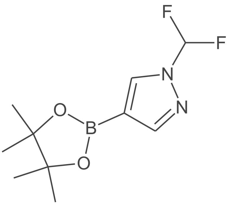 1-(二氟甲基)-4-(4,4,5,5-四甲基-1,3,2-二氧硼杂环戊烷-2-基)-1H-吡唑