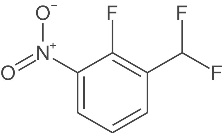 1-(二氟甲基)-2-氟-3-硝基苯