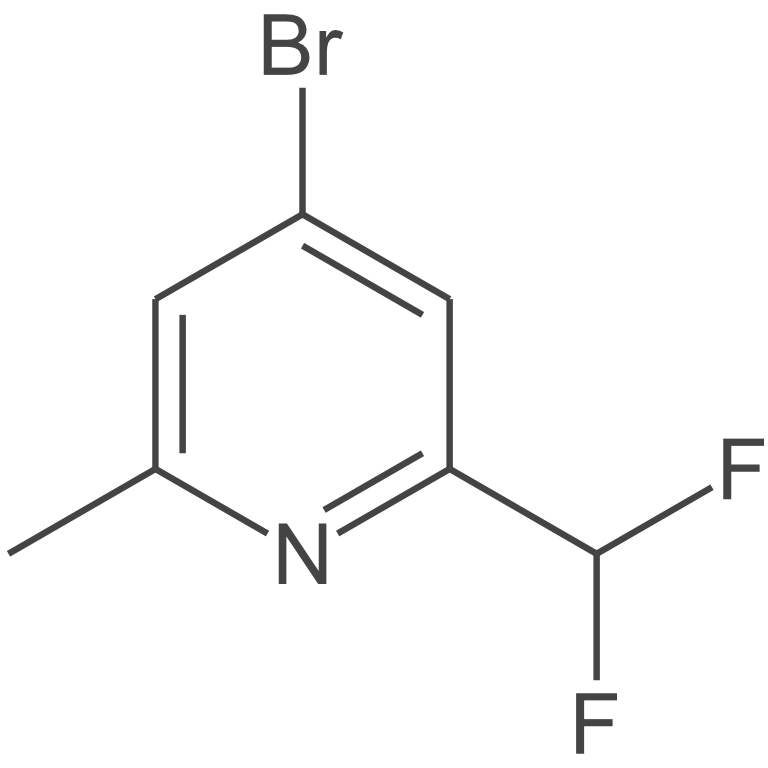 4-溴-2-(二氟甲基)-6-甲基吡啶