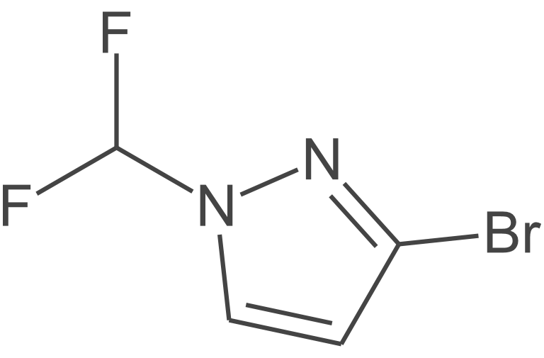 3-溴-1-(二氟甲基)-1H-吡唑