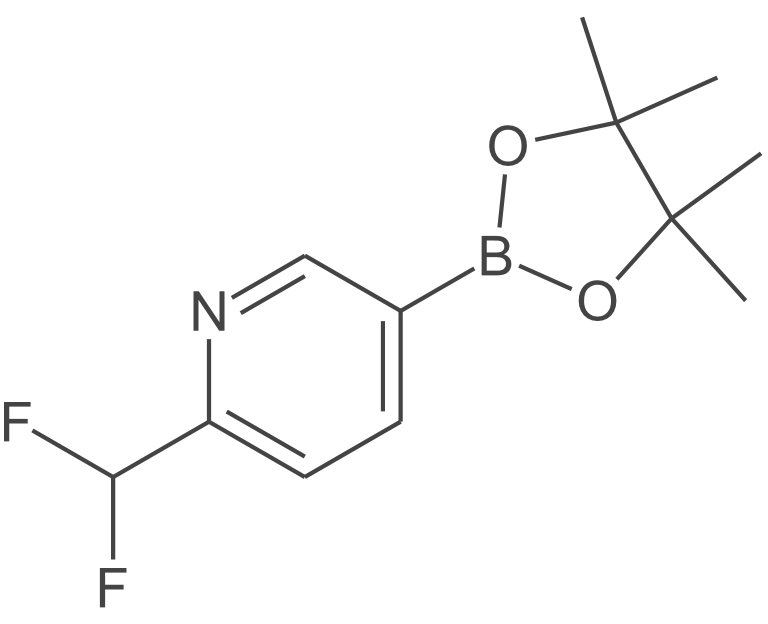2-(二氟甲基)-5-(4,4,5,5-四甲基-1,3,2-二噁英-2-基)吡啶