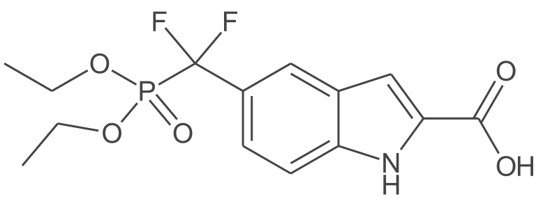 5-((二乙氧基磷酰基)二氟甲基)-1H-吲哚-2-羧酸