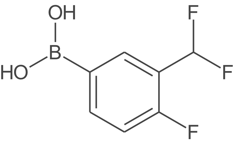 (3-(二氟甲基)-4-氟苯基)硼酸