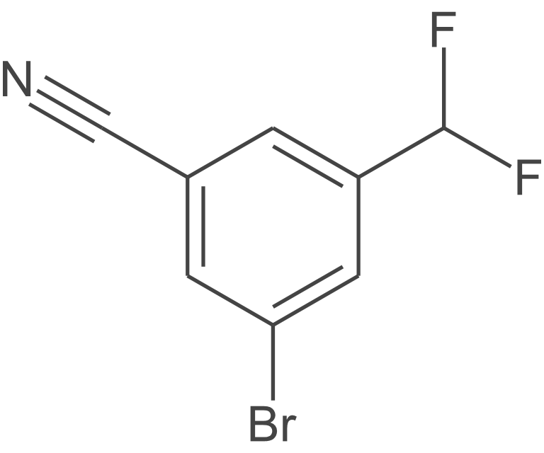 3-溴-5-(二氟甲基)苄腈