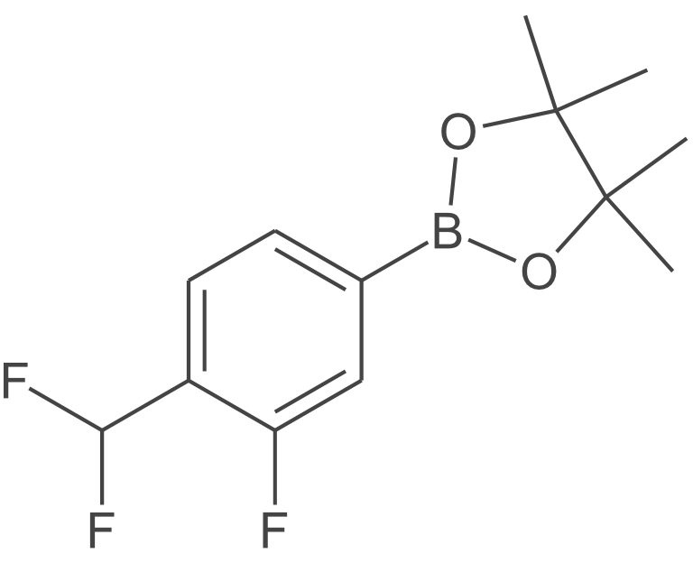 2-(4-(二氟甲基)-3-氟苯基)-4,4,5,5-四甲基-1,3,2-二氧硼烷