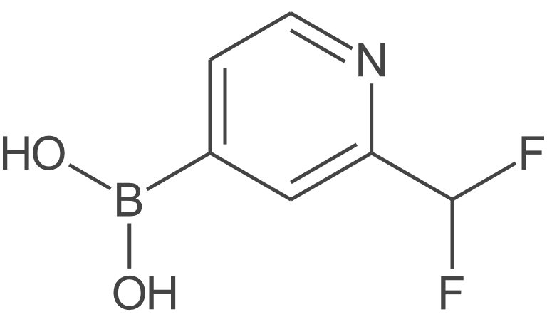 (2-(二氟甲基)吡啶-4-基)硼酸