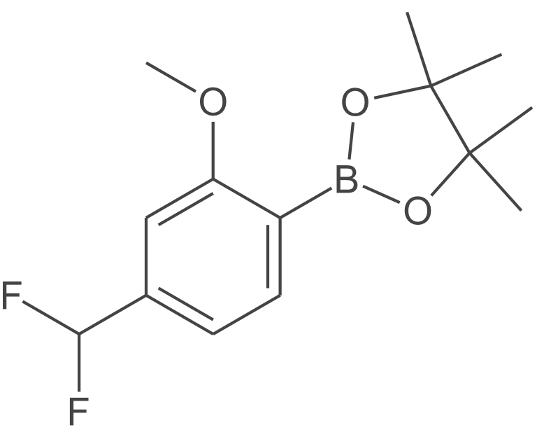 2-(4-(二氟甲基)-2-甲氧基苯基)-4,4,5,5-四甲基-1,3,2-二氧杂硼烷