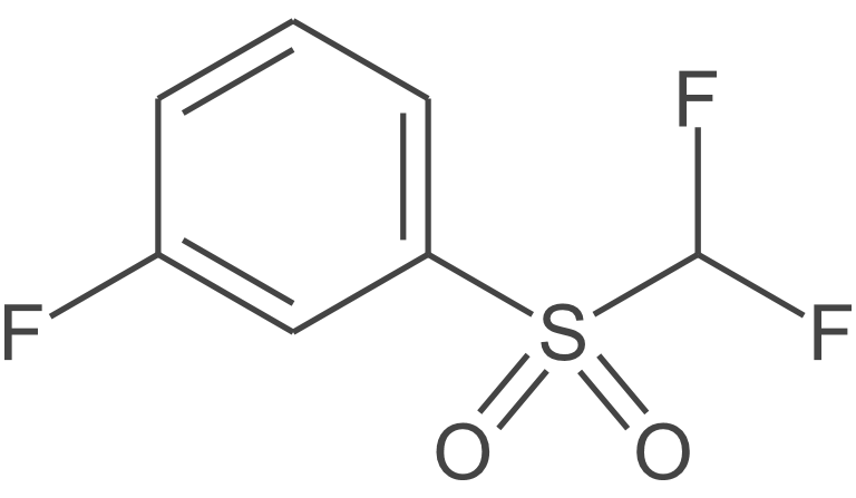 1-[(二氟甲基)磺酰基]-3-氟苯