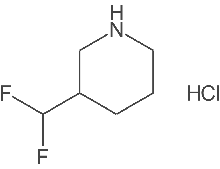 3-(二氟甲基)哌啶盐酸盐