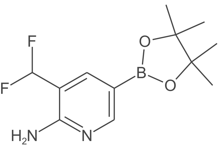 3-(二氟甲基)-5-(4,4,5,5-四甲基-1,3,2-二氧杂硼烷-2-基)吡啶-2-胺