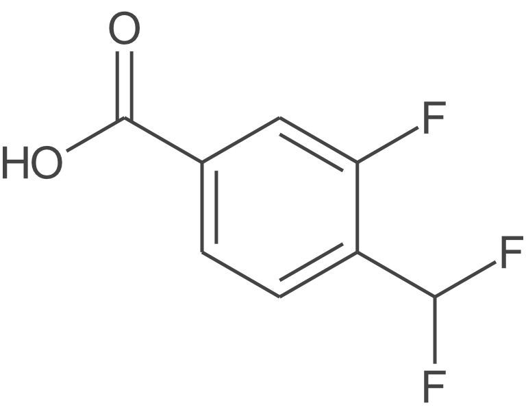 4-(二氟甲基)-3-氟苯甲酸