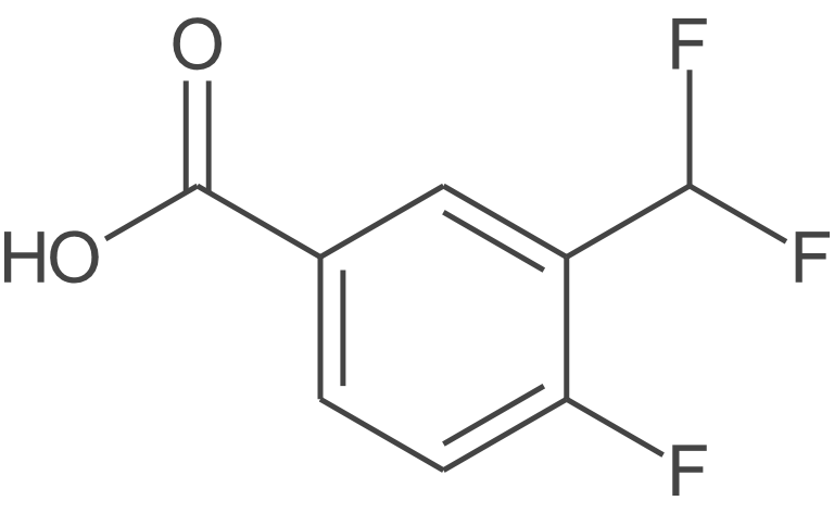 3-(二氟甲基)-4-氟苯甲酸