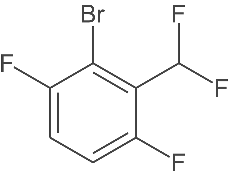 2-溴-3-(二氟甲基)-1,4-二氟苯