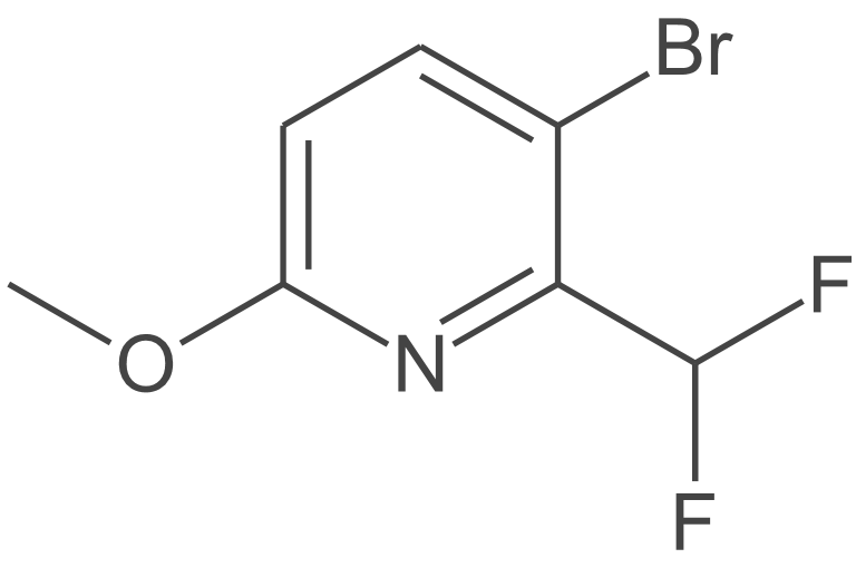 3-溴-2-(二氟甲基)-6-甲氧基吡啶