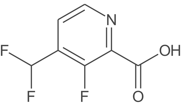4-(二氟甲基)-3-氟吡啶酸