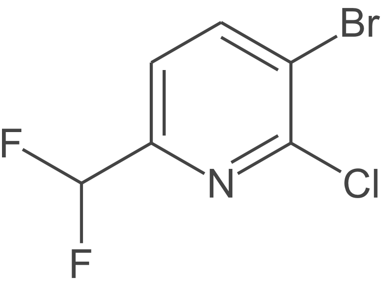 3-溴-2-氯-6-(二氟甲基)吡啶