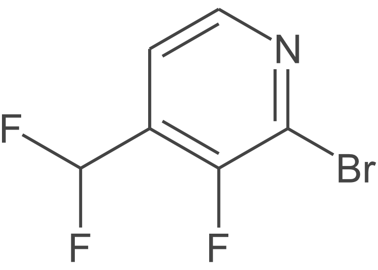 2-溴-4-(二氟甲基)-3-氟吡啶