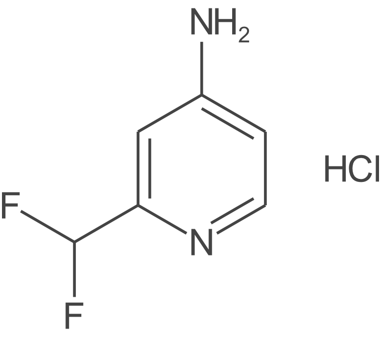 2-(二氟甲基)吡啶-4-胺盐酸盐
