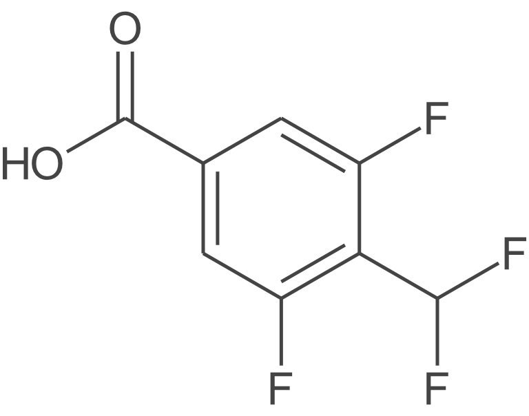 4-(二氟甲基)-3,5-二氟苯甲酸