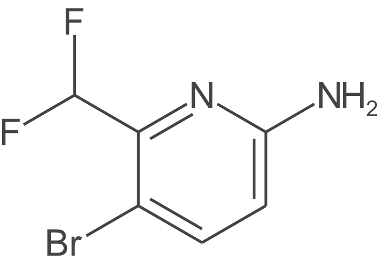 5-溴-6-(二氟甲基)吡啶-2-胺