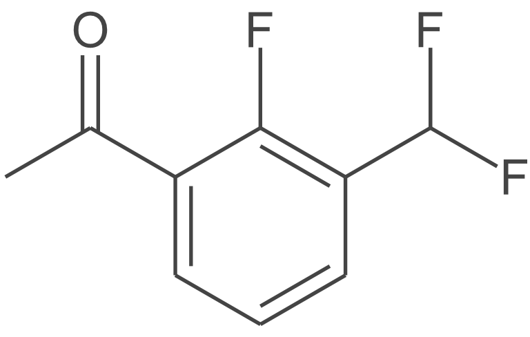 1-(3-(二氟甲基)-2-氟苯基)乙酮