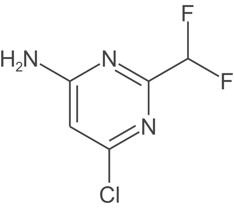6-氯-2-(二氟甲基)嘧啶-4-胺