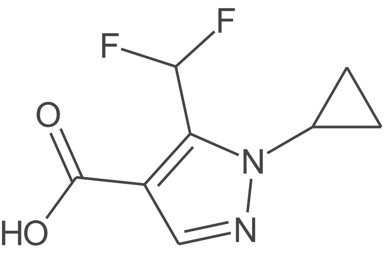 1-环丙基-5-(二氟甲基)-1H-吡唑-4-羧酸