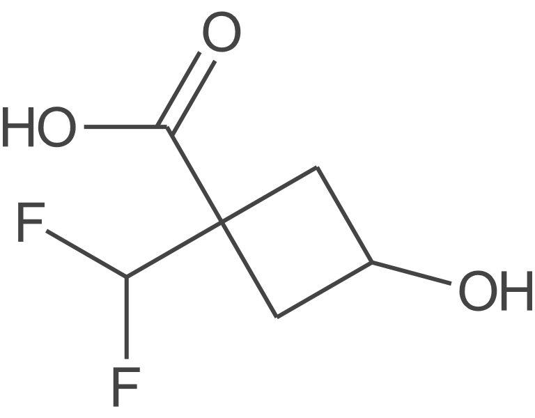 1-(二氟甲基)-3-羟基环丁烷甲酸