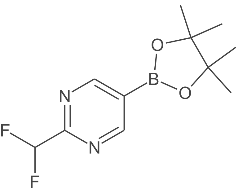 2-(二氟甲基)-5-(4,4,5,5-四甲基-1,3,2-二氧杂硼烷-2-基)嘧啶