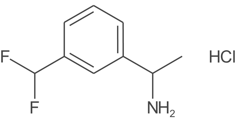 (R)-1-(3-(二氟甲基)苯基)乙烷-1-胺盐酸盐