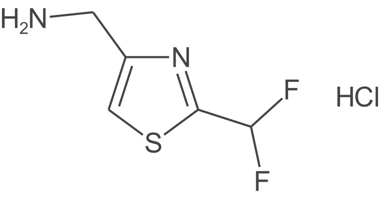 (2-(二氟甲基)噻唑-4-基)甲胺盐酸盐