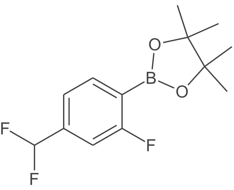 2-(4-(二氟甲基)-2-氟苯基)-4,4,5,5-四甲基-1,3,2-二氧杂硼烷