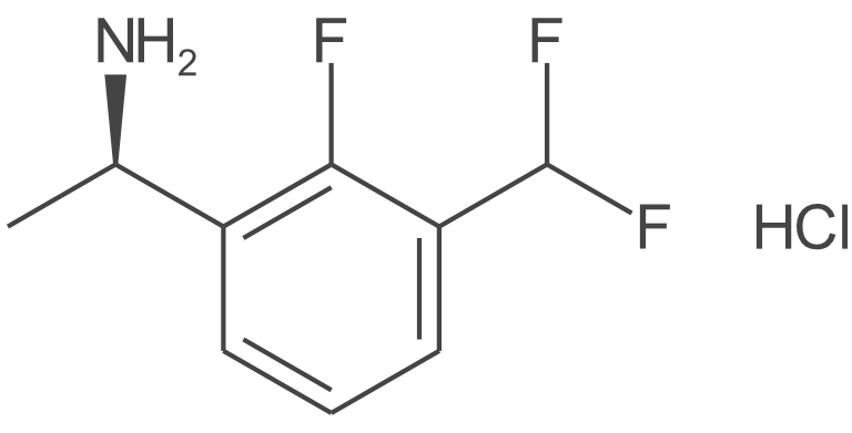 (R)-1-(3-(二氟甲基)-2-氟苯基)乙-1-胺盐酸盐