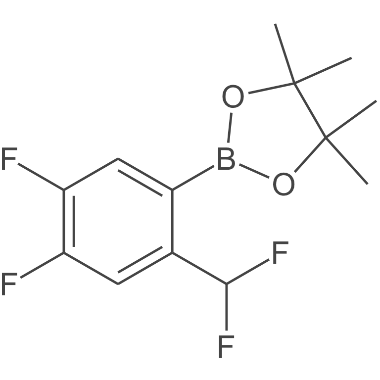 2-(2-(二氟甲基)-4,5-二氟苯基)-4,4,5,5-四甲基-1,3,2-二氧杂硼烷