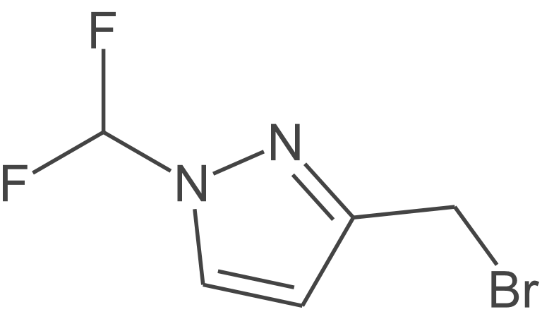 3-(溴甲基)-1-(二氟甲基)-1H-吡唑